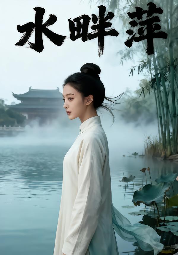 水畔萍