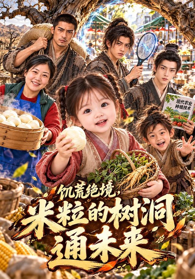 饥荒绝境，米粒的树洞通未来