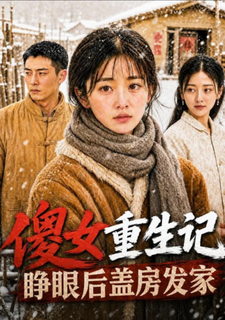 傻女重生记，睁眼后盖房发家(全集)
